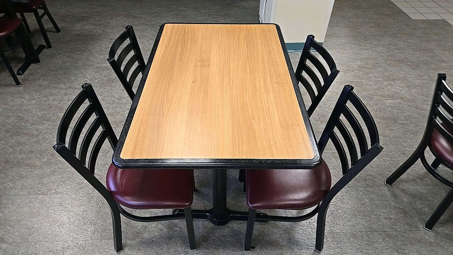 DINING TABLES, QTY (4) WITH CHAIRS, QTY (16) - Image 2 of 3