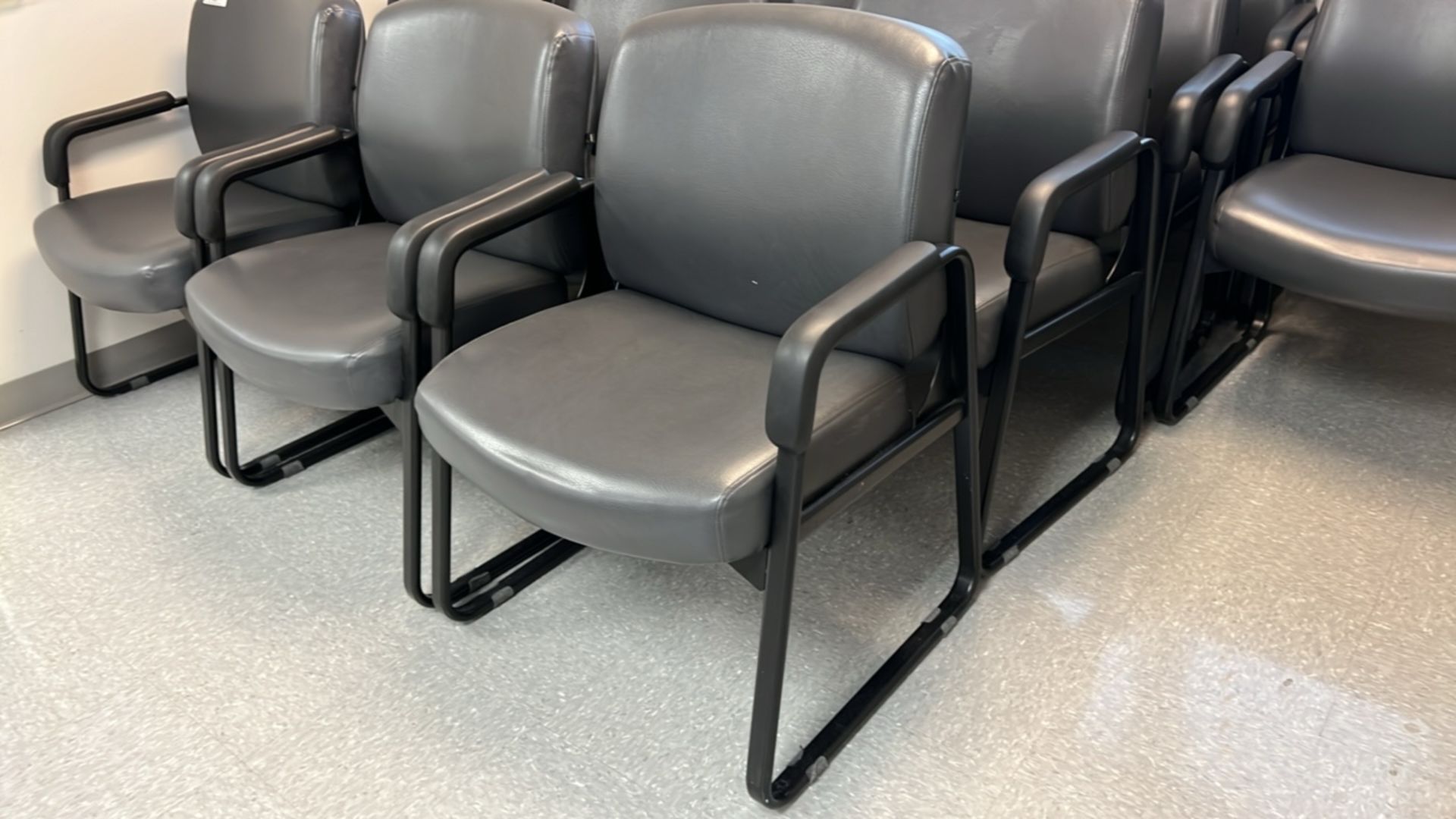 ARM CHAIRS, QTY. (14) (GREY) - Image 2 of 4