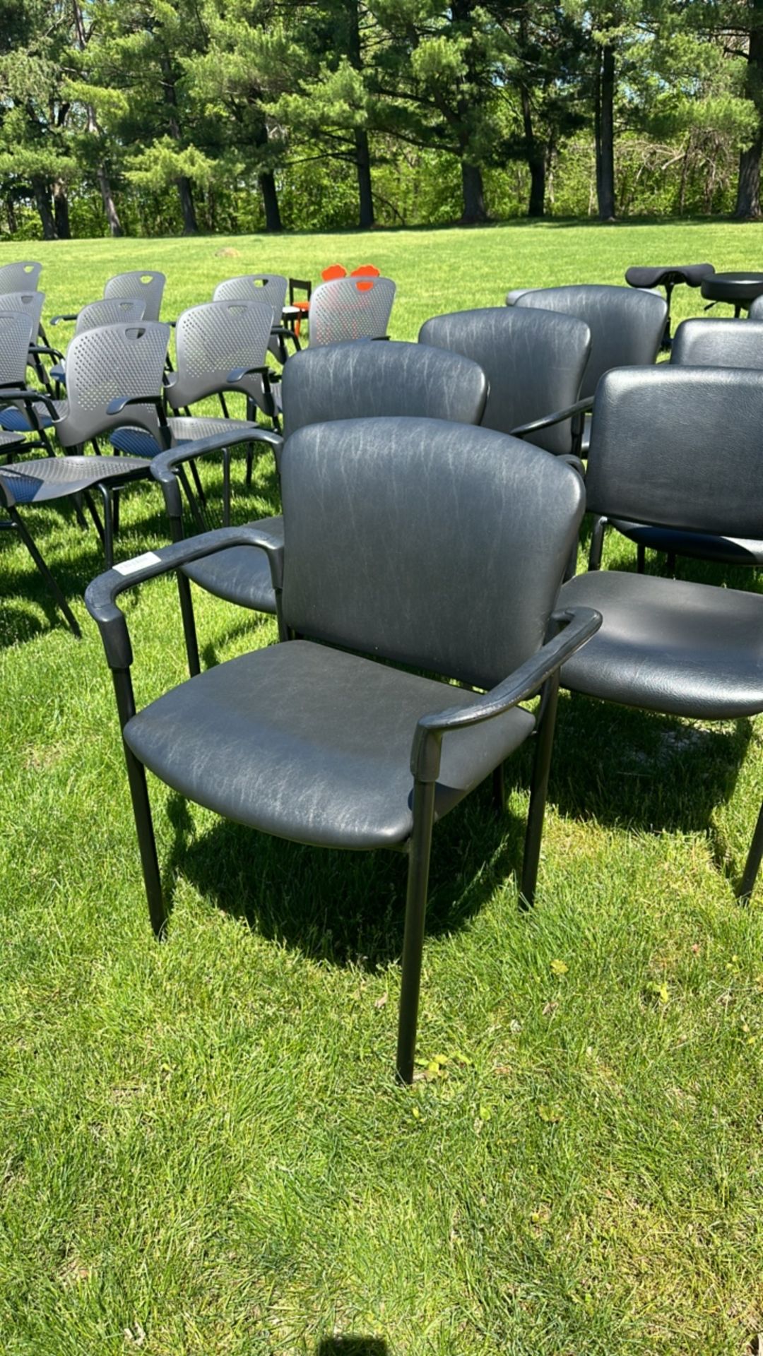 SIDE CHAIRS -BLACK (QTY. 7) - Image 2 of 2