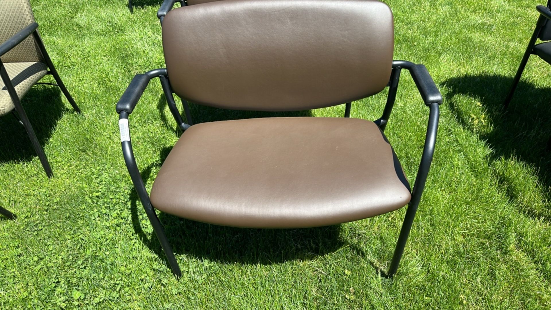 BARIATRIC CHAIRS - BROWN (QTY. 2) - Image 2 of 2