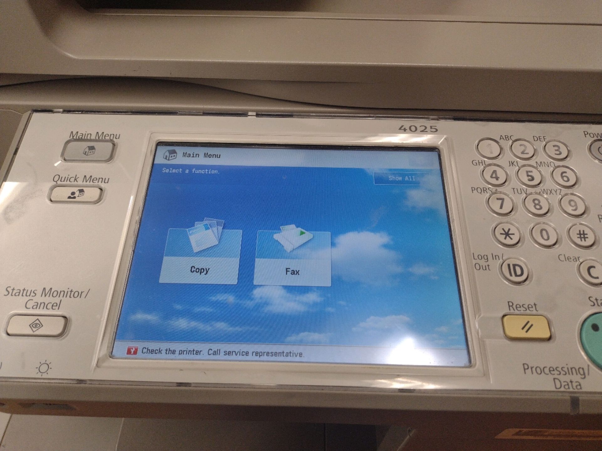 CANON IMAGERUNNER ADVANCE 4025 MULTIFUNCTION COPIER - Image 3 of 6