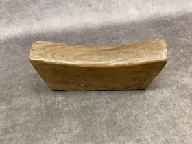 A Chinese elm head rest