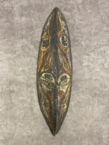 A carved African Mask