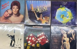 6 Rock and Metal albums - Yes - Fragile, Supertramp - Breakfast in America, David Bowie - Pinups,