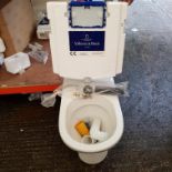 1 X BOXED VILLEROY AND BOCH FLOOR STANDING WC (4624R001) AND 1 X BOXED VILEROY AND BOCH CONCEALED