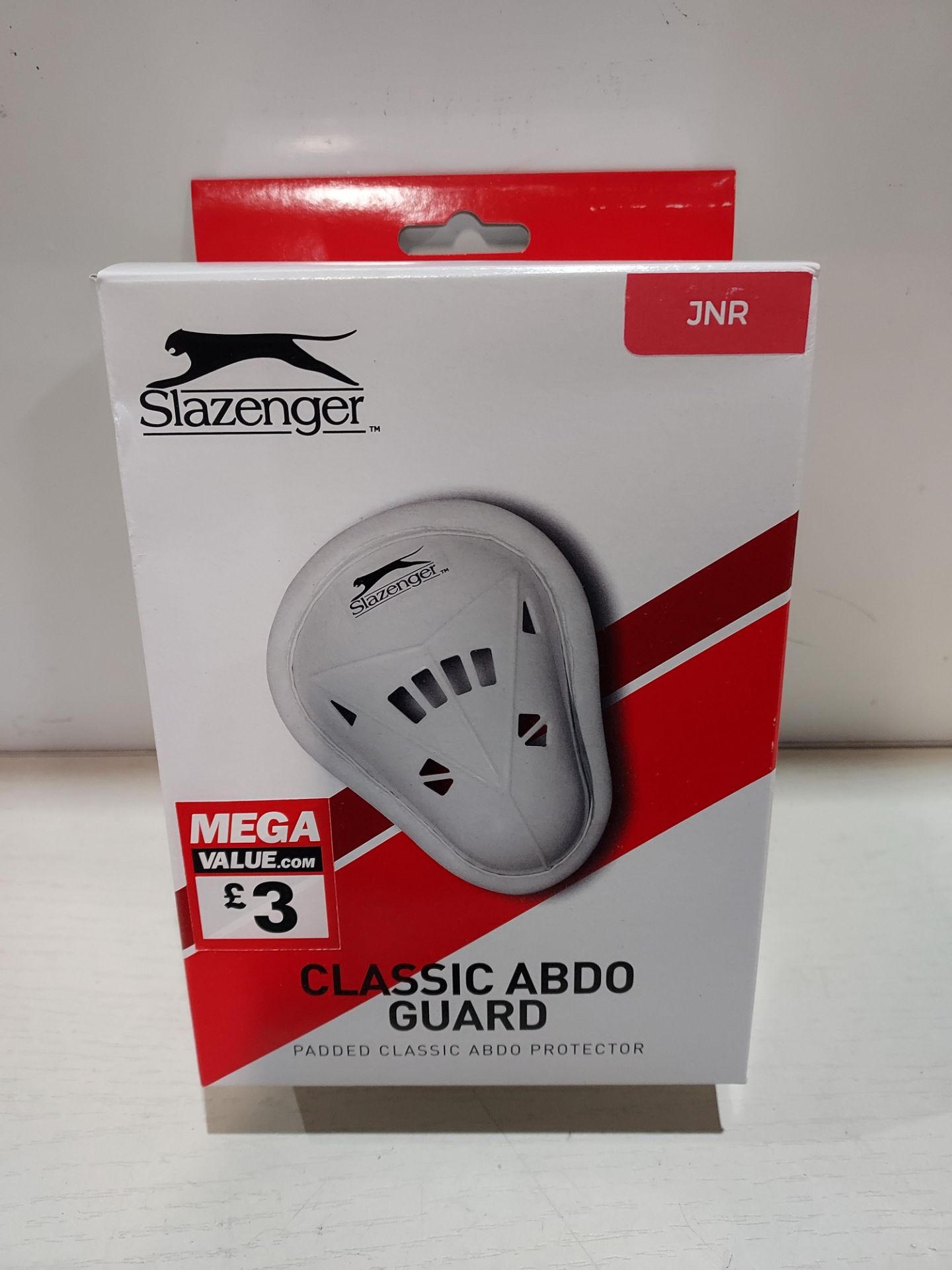 160 PIECE BRAND NEW JUNIOR CLASSIC ABDO GUARD MOULDED SHELL WITH PADDED EDGE LIGHTWEIGHT IN 4 BOXES