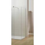 20 X BRAND NEW APRIL SHOWERING DENTITI WETROOM PANEL 500 X 1950 ( AP9409S) IN POLISHED SILVER COLOUR