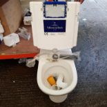 1 X BOXED VILLEROY AND BOCH FLOOR STANDING WC (4624R001) AND 1 X BOXED VILEROY AND BOCH CONCEALED