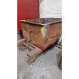 TIPPING SKIP WITH APPROX 200L CAPACITY (NOTE: ASSETS LOCATED IN NEWCASTLE-UNDER-LYME,