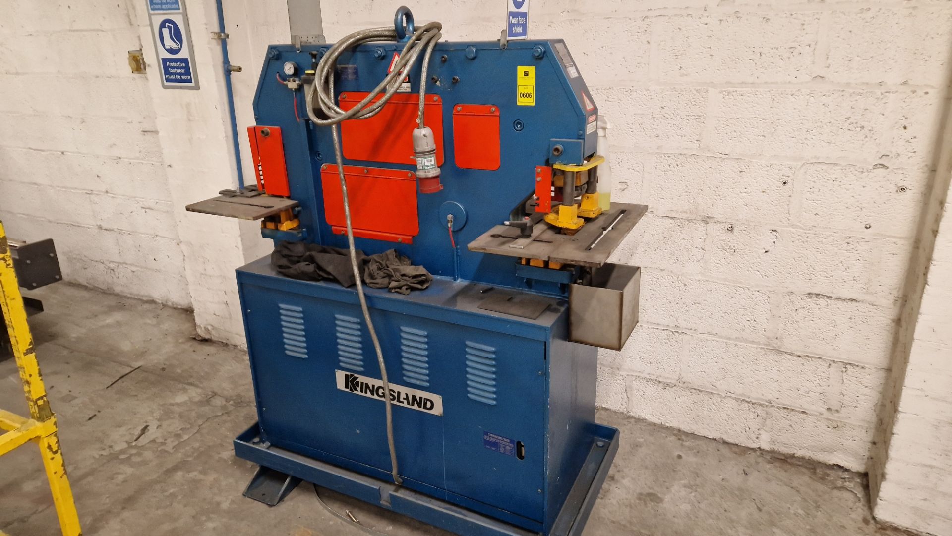 KINGSLAND COMPACT 45 HYDRAULIC METAL WORKER, *** ASSETS ARE LOCATED IN NEWCASTLE-UNDER-LYME***