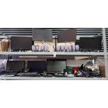 30 PIECE MIXED IT LOT CONTAINING VARIOUS MONITORS TO INCLUDE DELL / PHILIPS AND IIYAMA / VARIOUS