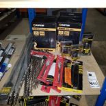 30 X BRAND NEW MIXED TOOL LOT CONTAINING 107 MM DIAMOND HOLE SAWS / MILWAUKEE SDS DRILL BITS /