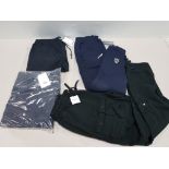 4 X BRAND NEW MIXED CLOTHING LOT TO INCLUDE 1X PREVU VATORE PARKA IN NAVY SIZE SMALL - £150 - 1 X