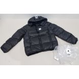 1 X BRAND NEW MOOSE KNUCKLERS CANADA PUFFER JACKET IN NAVY SIZE 14-16 YEARS - £495 (RESEARCH