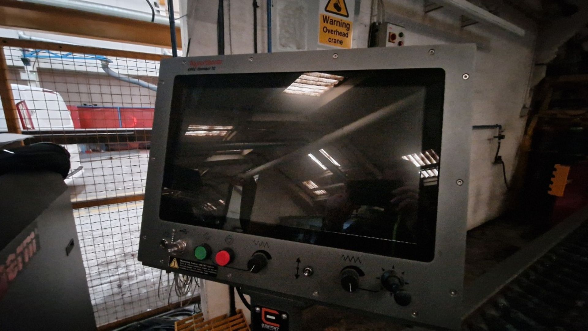 LASER PROFILE CUTTER TO INC: 1.ESPRIT AUTOMATION LIGHTENING HD 1500 PLASMA CUTTER. 2.HYPERTHERM - Image 8 of 9