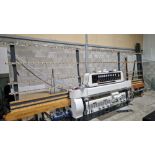 SUNKON GLASS STRAIGHT LINE EDGING MACHINE, SERIAL NUMBER 202110 38B, YEAR 2021 (ASSETS LOCATED IN