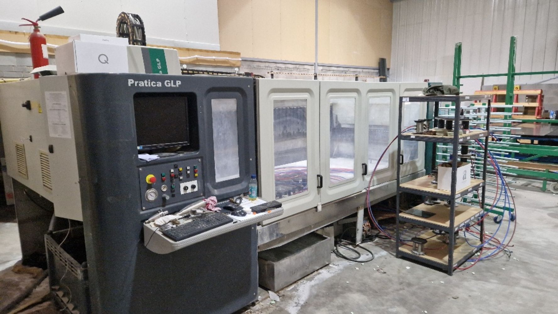 Sale of Glass CNC Cutting, Polishing and Associated Equipment
