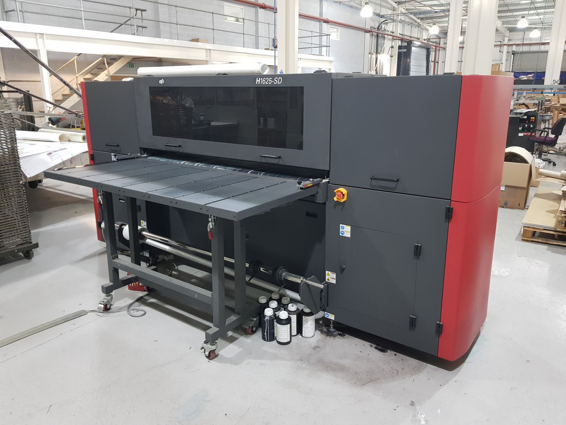 EFI H1625 - SD 1.6M HYBRID INDUSTRIAL PRINTER FOR THERMOFORMING (H1625 - 0007) (2015) (ASSETS - Image 4 of 5