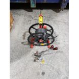 MANUAL STRAPPING MACHINE AND STRAP REEL TROLLEY (ASSETS LOCATED IN DENTON, MANCHESTER. VIEWING