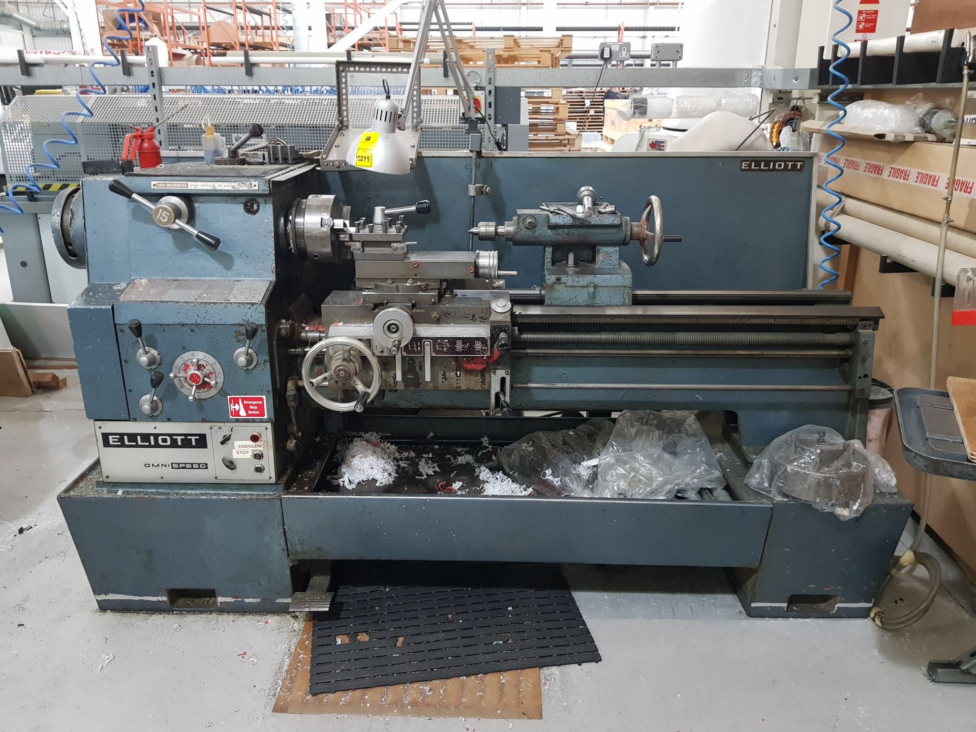 ELLIOT MS 30/2500 OMNISPEED LATHE (ASSETS LOCATED IN DENTON, MANCHESTER. VIEWING STRICTLY BY APPT - Image 2 of 5