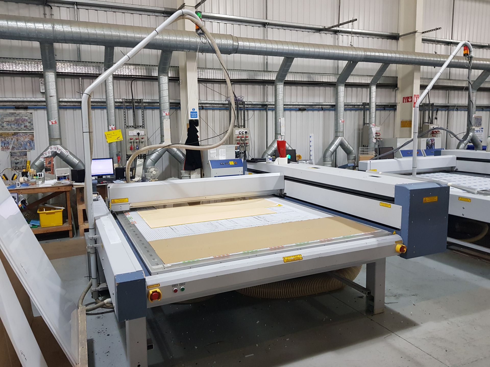 EURO LASER L 2500 LASER CUTTER 400W WITH PC 69 02 KE S POWER SUPPLY (2003) (ASSETS LOCATED IN - Bild 6 aus 8