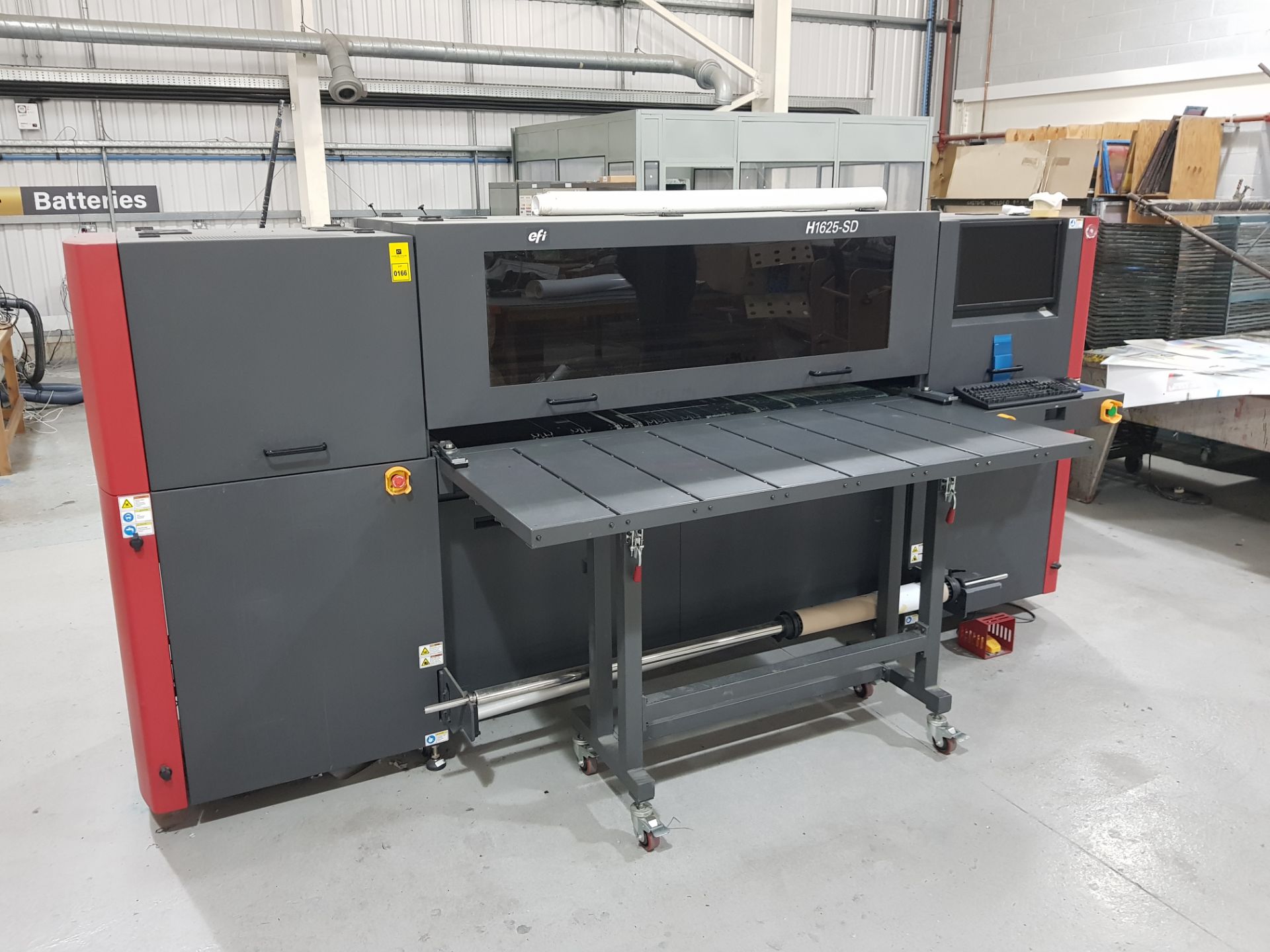 EFI H1625 - SD 1.6M HYBRID INDUSTRIAL PRINTER FOR THERMOFORMING (H1625 - 0007) (2015) (ASSETS - Image 2 of 5