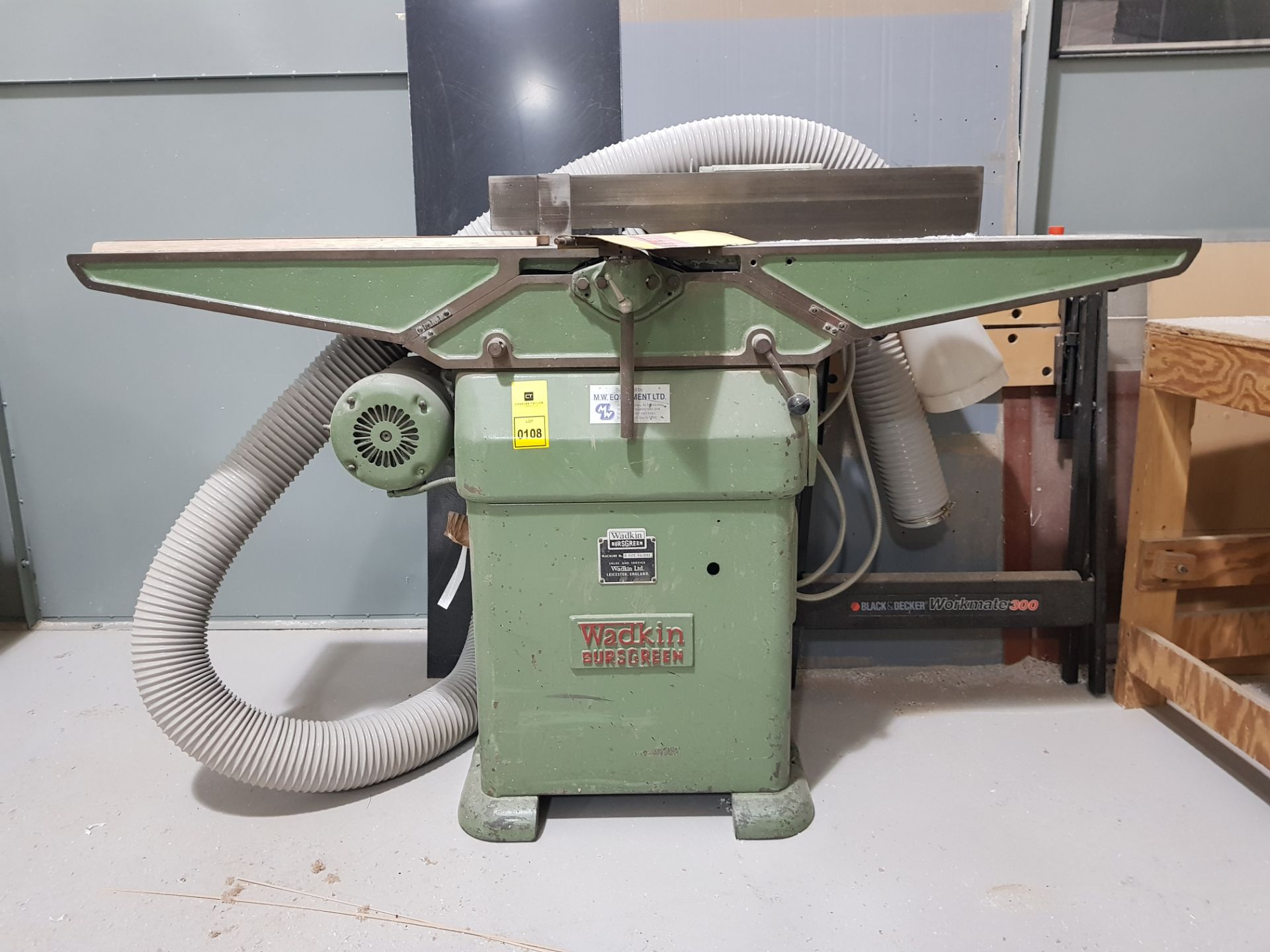 WADKIN BURSGREEN SURFACE PLANER THICKNESSER (ASSETS LOCATED IN DENTON, MANCHESTER. VIEWING