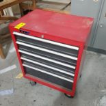 1 X TDI LARGE TOOL CHEST 5 DRAWER MOBILE ON WHEELS. (ASSETS LOCATED IN DENTON, MANCHESTER. VIEWING