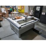 ZUND M 1200 DUAL HEAD FLATBED CNC DIGITAL ROUTER (M0120568) 1KW ROUTER HEAD (2006) & ADDITIONAL