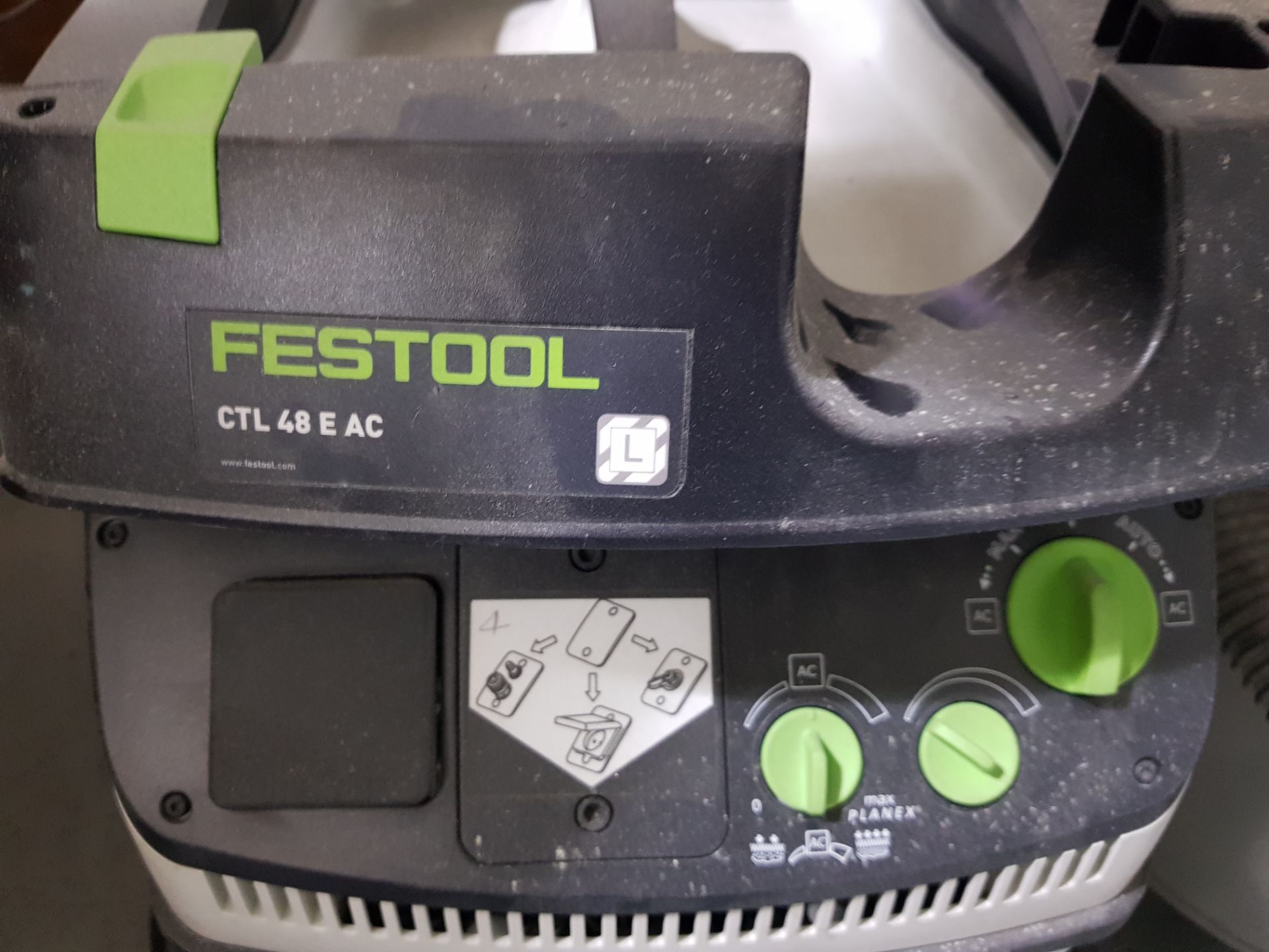 2 X FESTOOL CTL 48 EAC AUTO CLEAN MOBILE DUST EXTRACTOR & NUMATIC NTD 750 2 CYLINDER INDUSTRIAL - Bild 2 aus 4