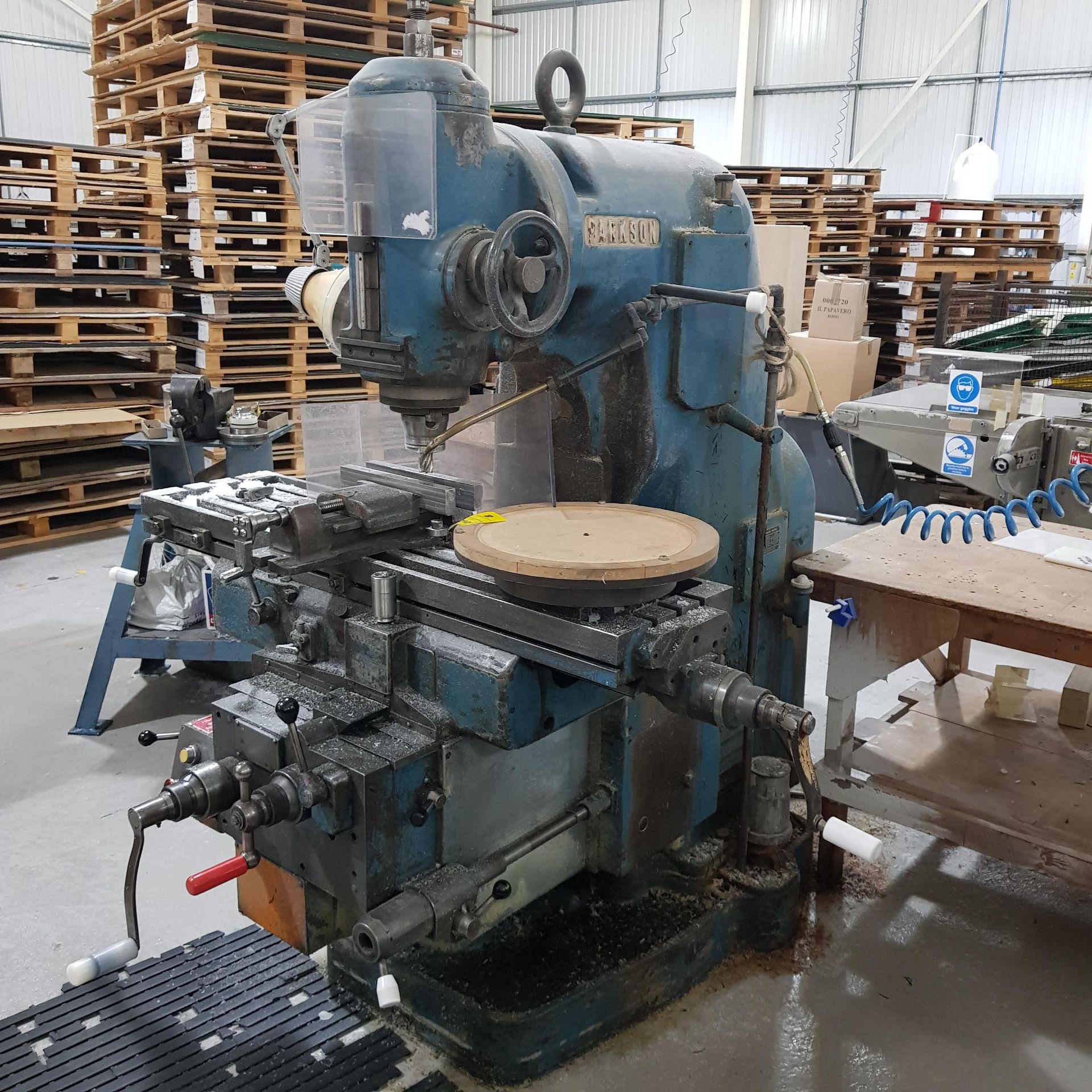 PARKSON HEAVY DUTY MILLING MACHINE (ASSETS LOCATED IN DENTON, MANCHESTER. VIEWING STRICTLY BY APPT - Image 2 of 7