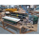 C R CLARKE HOT WIRE STRIP HEATER WITH 900/1250WHD CONTROL ENCLOSURE (ASSETS LOCATED IN DENTON,