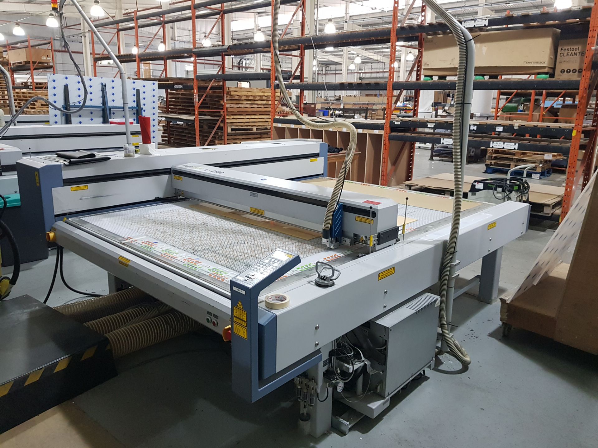 EURO LASER L 2500 LASER CUTTER 400W WITH PC 69 02 KE S POWER SUPPLY (2003) (ASSETS LOCATED IN