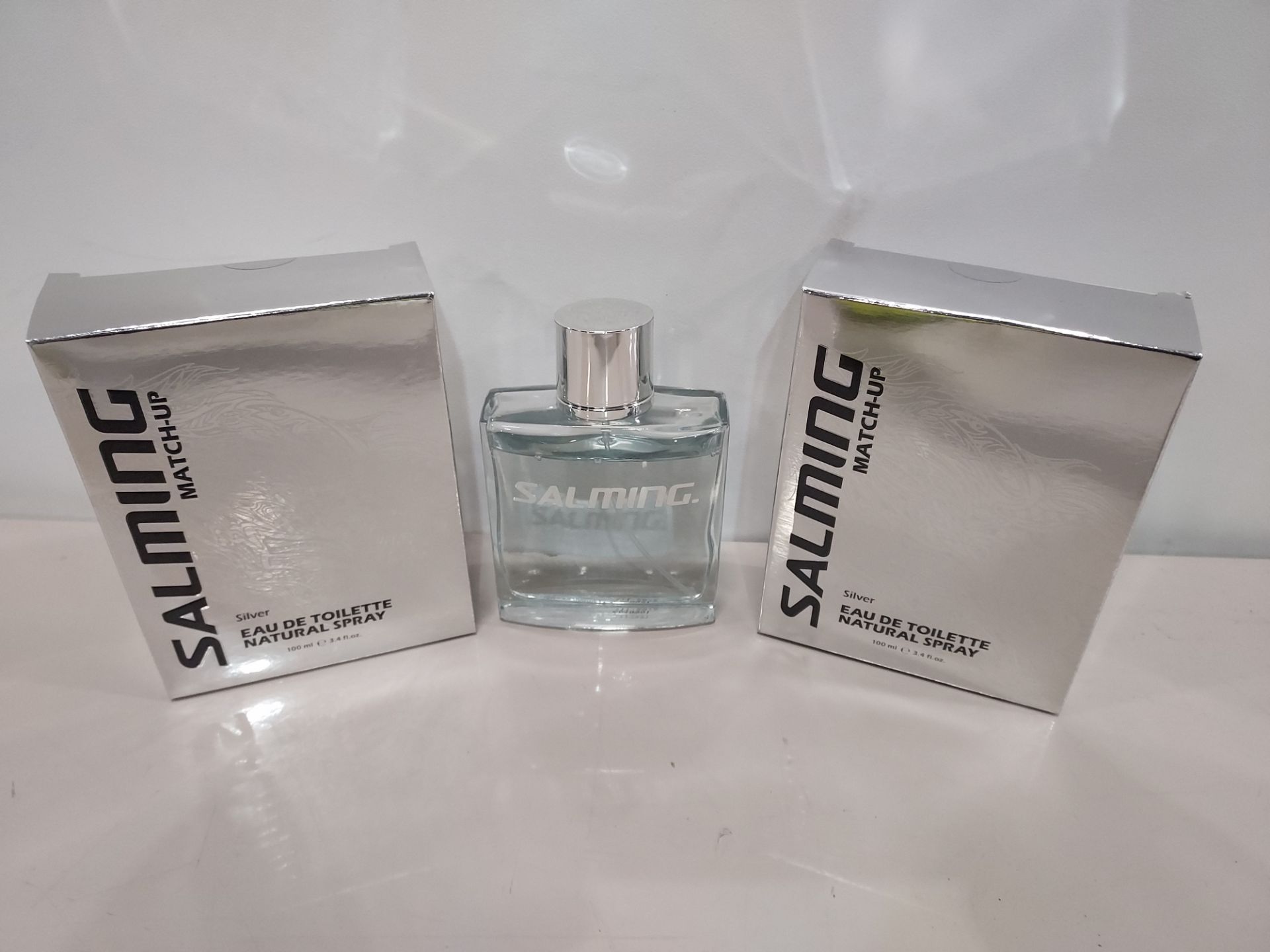 48 X BRAND NEW SALMING SILVER MATCH UP - EAU DE TOILETTE - TOTAL RRP £ 692.64