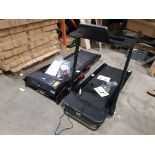 2 PIECE MIXED TREADMILL LOT CONTAINING 1 X INCOMPLETE REEBOK ONE GT40S TREADMILL - ( NO CONTROL