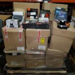 1 FULL PALLET MIXED ELECTRONIC LOT CONTAINING DYNAMODE FULL HP 1080P MEDIA PLAYERS / SURROUND