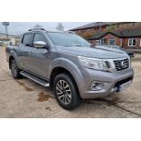 GREY NISSAN NAVARA TEKNA DCI AUTO DIESEL PICK UP TRUCK 2298CC FIRST REGISTERED 31/10/2018 REG: