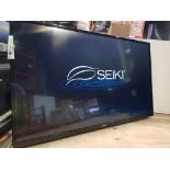 1 X SEIKI 42'' TV WITHOUT REMOTE CONTROL