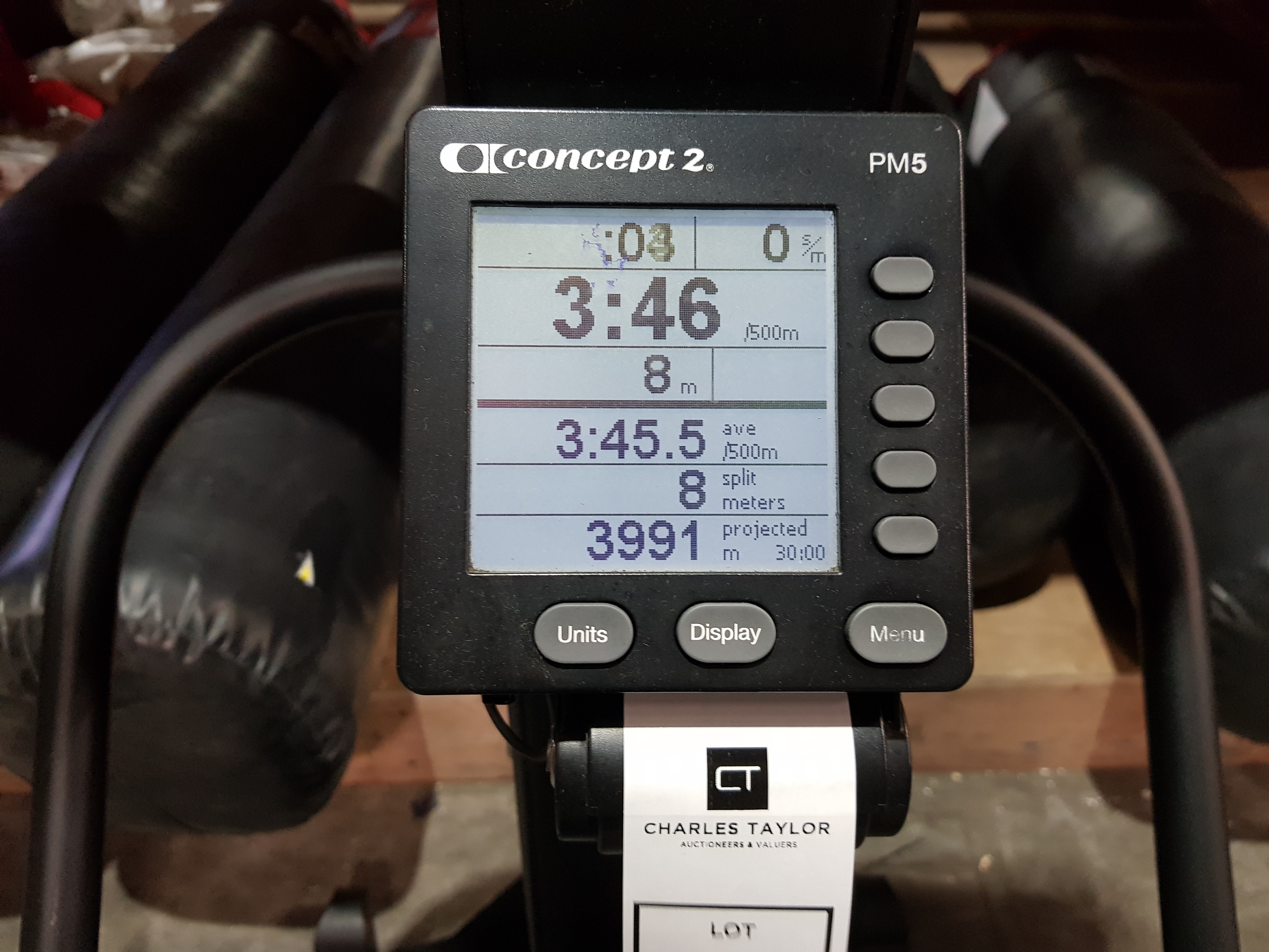 1 X CONCEPT 2 SKI ERG - FREESTANDING WITH BASE - PM5 PERFORMANCE MONITOR - PLYWHEEL AND DAMPNER - Image 2 of 2