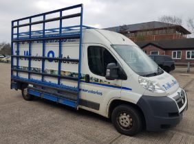 WHITE CITROEN RELAY 35 L3H2 ENTERPRISE DIESEL PANEL VAN 2198CC FIRST REGISTERED 12/7/2013 REG: