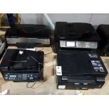 4 PIECE MIXED EPSON PRINTER LOT CONTAINING 1 X EPSON STYLUS PHOTO 1400 A3 A4 WITH POWER LEAD - 1 X