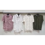 24 X BRAND NEW MIXED THREADBARE SHIRT'S & T SHIRTS IN VARIOUS STYLES MIXED SIZE RRP £18.99 EACH