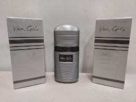 9 X BRAND NEW VAN GILS VG EAU DE TOILETTEW - 50 ML - TOTAL RRP £ 360.00