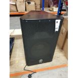 1 X YAMAHA DXR12 110W SPEAKER WITH POWER LEAD