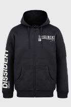 7 X BRAND NEW DISSIDENT LUXURY HOODY IN BLACK SIZES 3 SMALL , 4 LARGE RRP £39.99 TOTAL £279.93