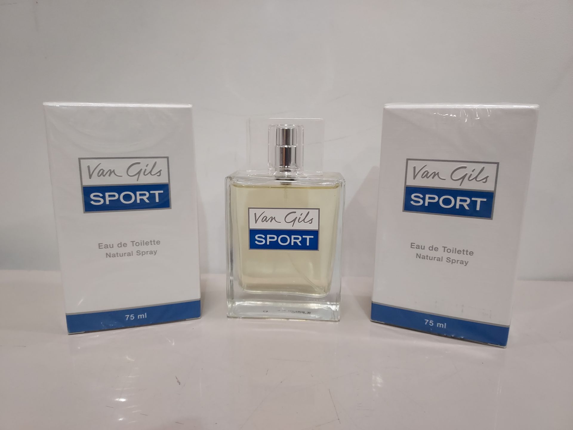 24 X BRAND NEW VAN GILS SPORTS EAU DE TOILETTE - 75 ML - TOTAL RRP £624.00