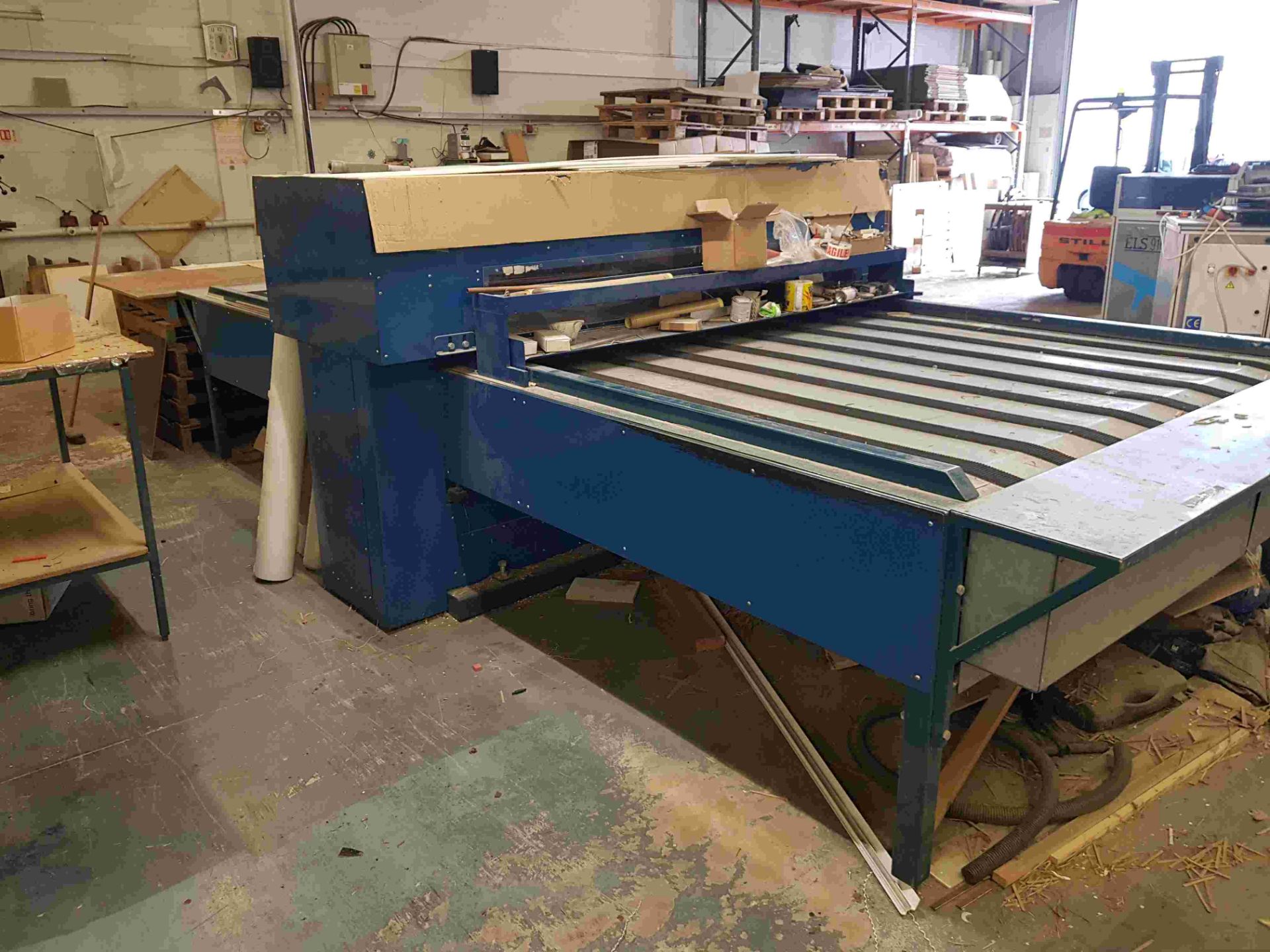 CUSTOM BUILT 70 ROTA FORM ROLLER PRESS WITH GEAR DRIVEN TOP ROLLER AND AUTO STOP FEATURE *** NOTE: - Image 4 of 7