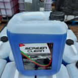 5 X BRAND NEW 10 LITRE SCREENCLEAN SUPER - HIGHLY CONCENTRATED FORMULA - STREAK FREE SHINE - SAFE