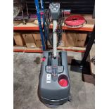 1 X USED COMMERCIAL NUMATIC TT1840 COMPACT FLOOR SCRUBBER/DRYER/CLEANER MACHINE - 14 INCH DIAM