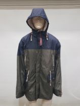 4 X BRAND NEW DUKE MEN'S D555 CLINT PARKA COAT WITH SHERPA LINED HOOD SIZE 4XL RRP £59.99 TOTAL £